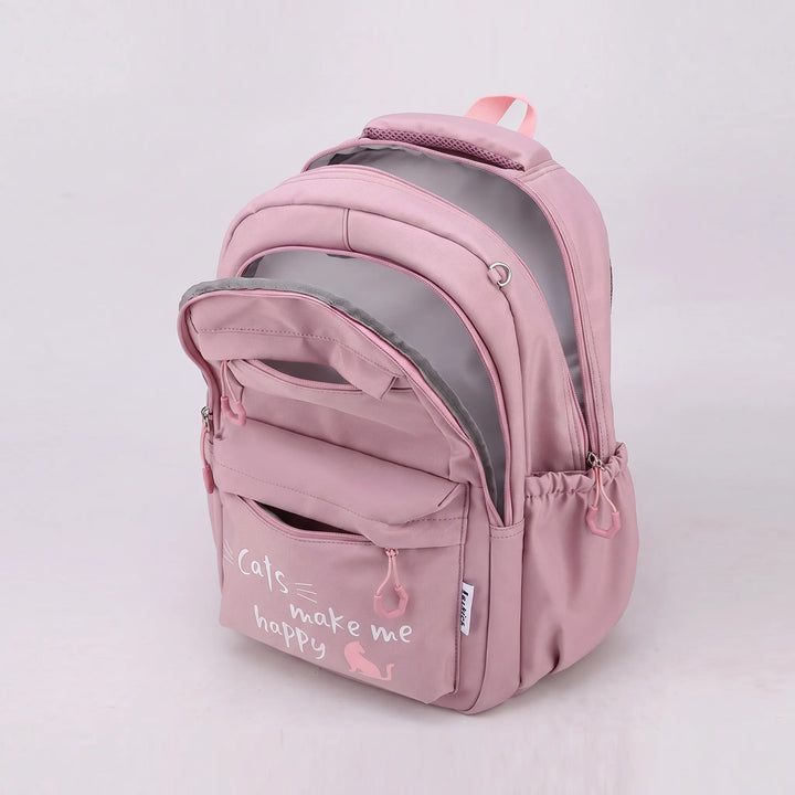 Multi-Compartment School Backpack - Zeloria