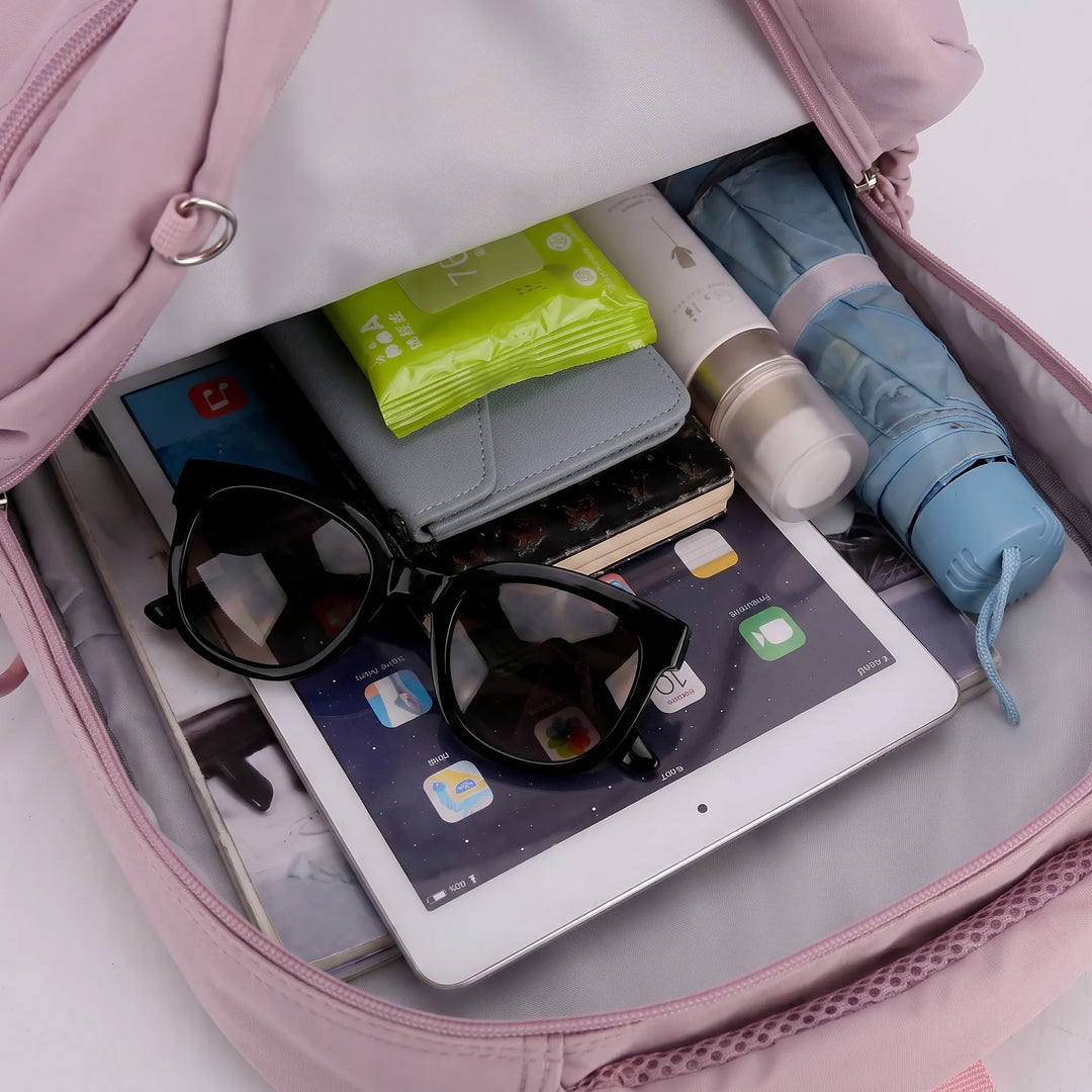 Multi-Compartment School Backpack - Zeloria