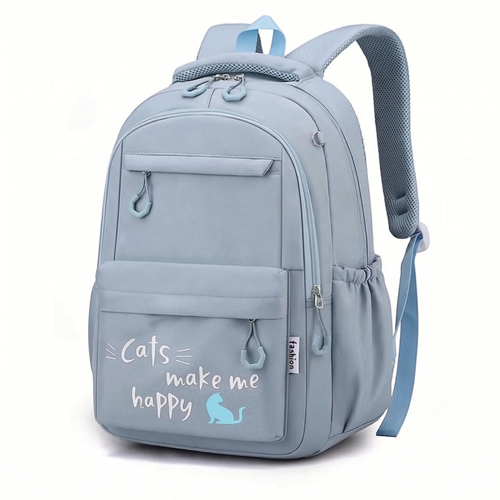 Multi-Compartment School Backpack - Zeloria