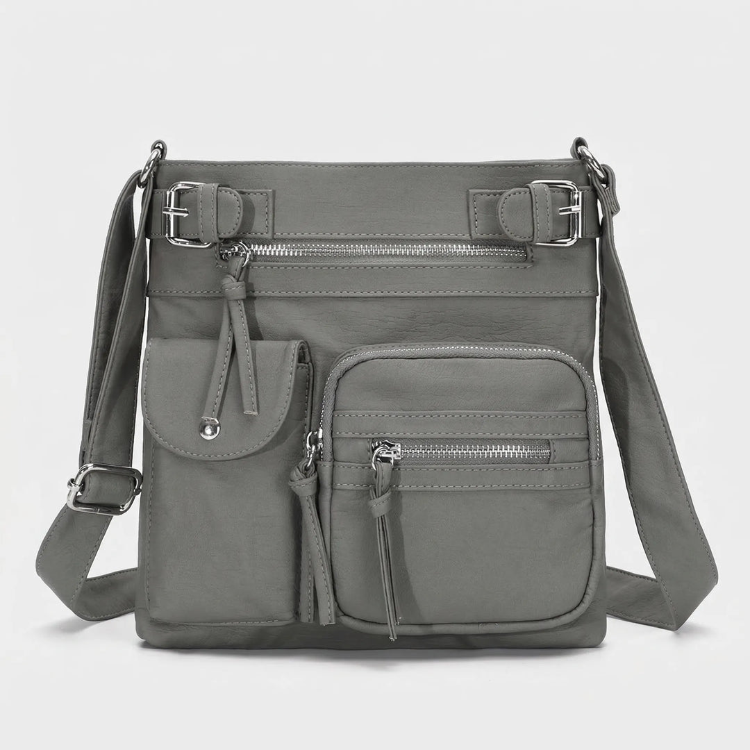 Multi-Pocket Casual Crossbody Bag - Omnura