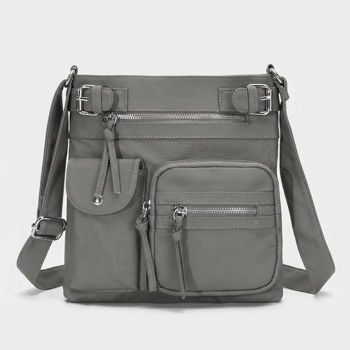 Multi-Pocket Casual Crossbody Bag - Omnura