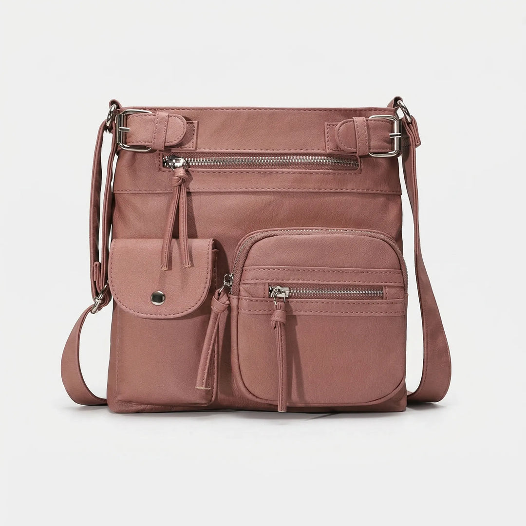 Multi-Pocket Casual Crossbody Bag - Omnura