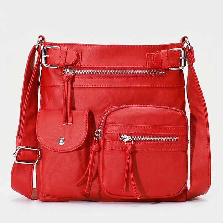 Multi-Pocket Casual Crossbody Bag - Omnura