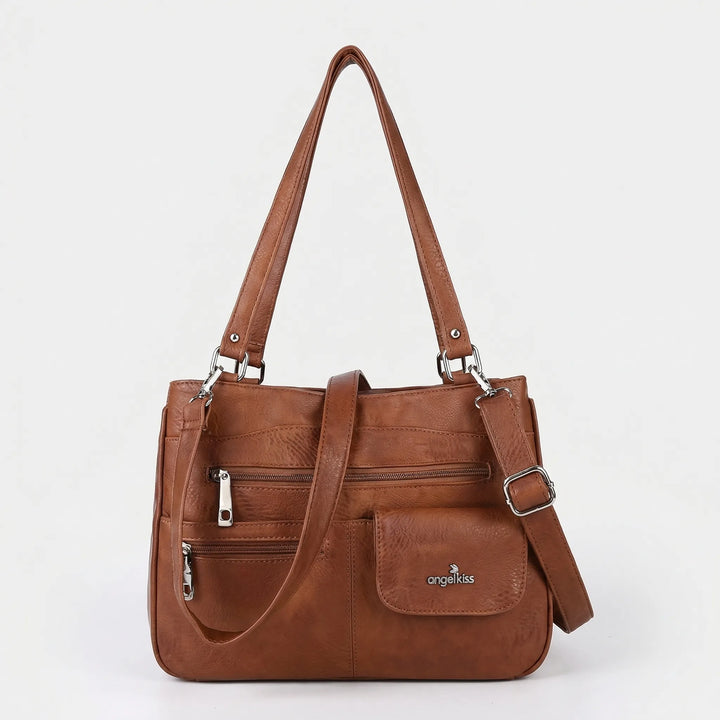 Multi-Pocket Casual Shoulder Bag - Vantira