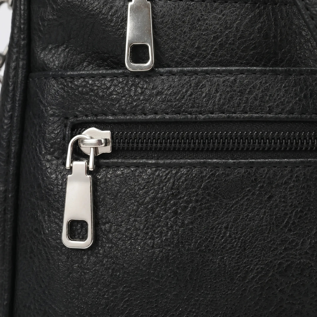 Multi-Pocket Casual Shoulder Bag - Vantira