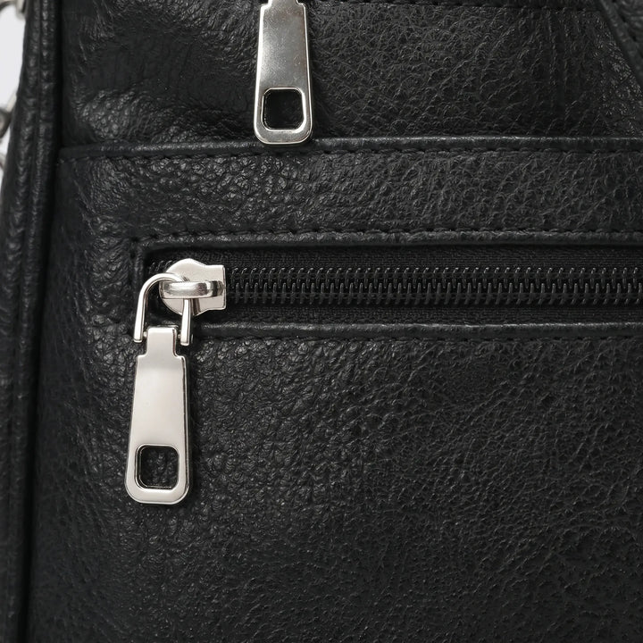 Multi-Pocket Casual Shoulder Bag - Vantira