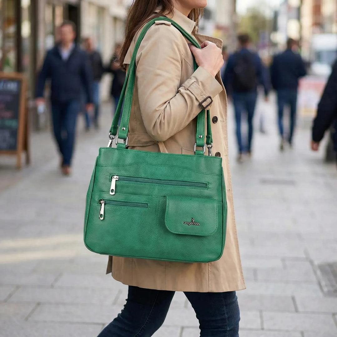 Multi-Pocket Casual Shoulder Bag - Vantira