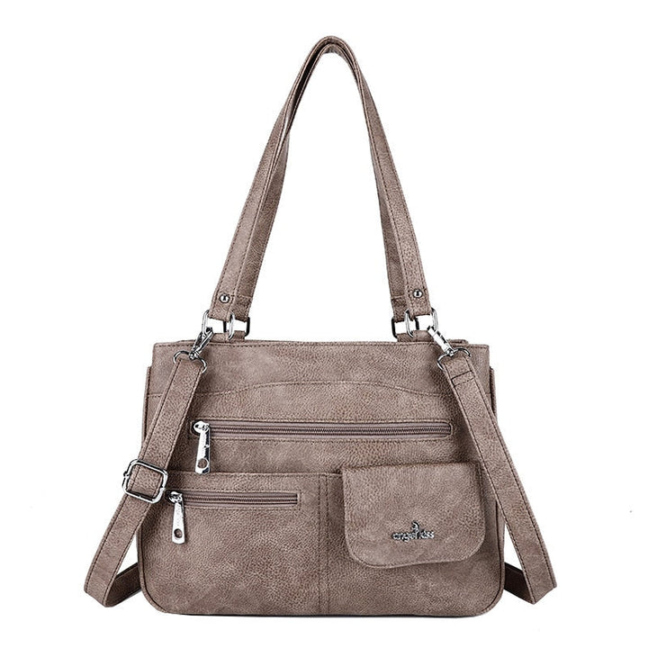 Multi-Pocket Casual Shoulder Bag - Vantira