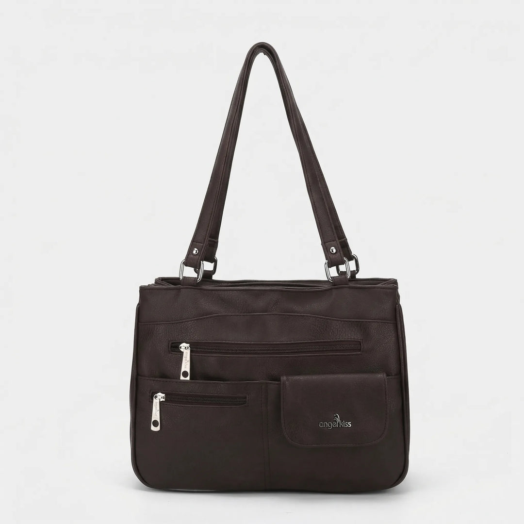 Multi-Pocket Casual Shoulder Bag - Vantira