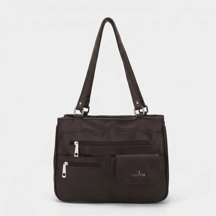 Multi-Pocket Casual Shoulder Bag - Vantira