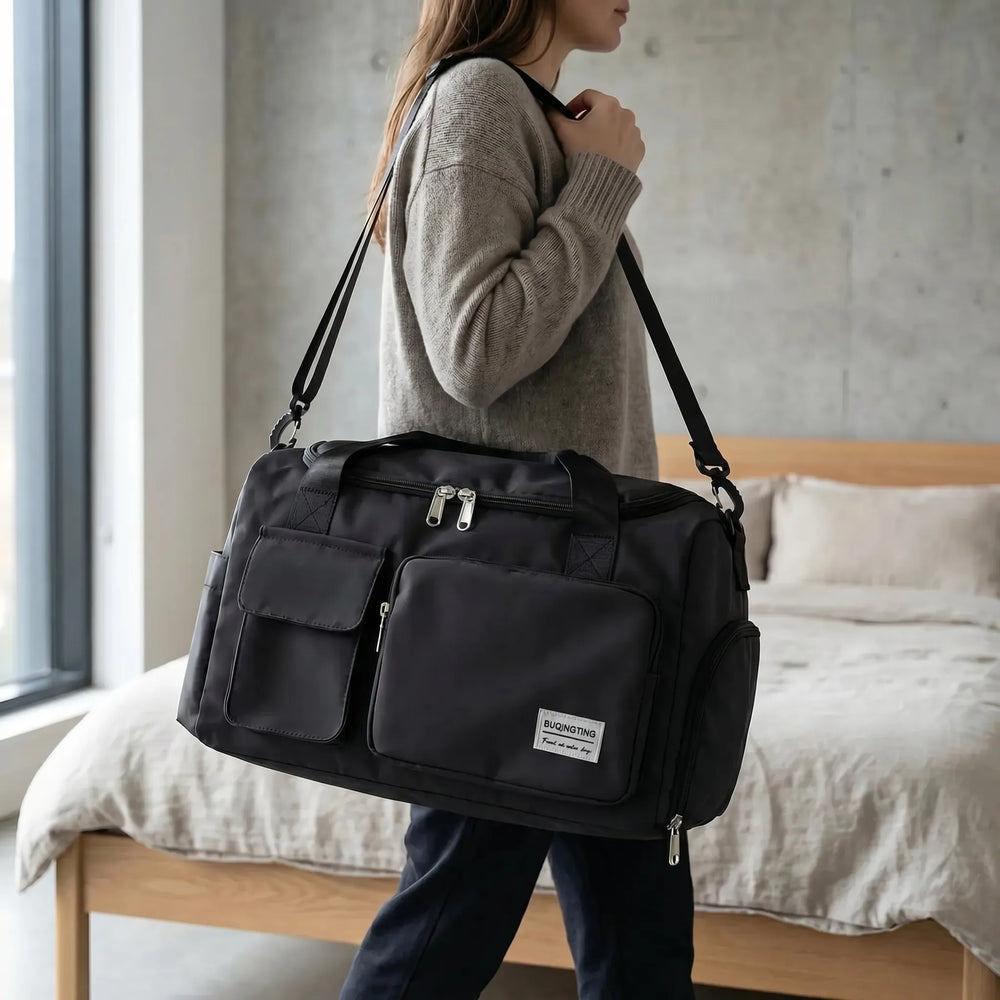 Multi-Pocket Duffel Bag - Oviara