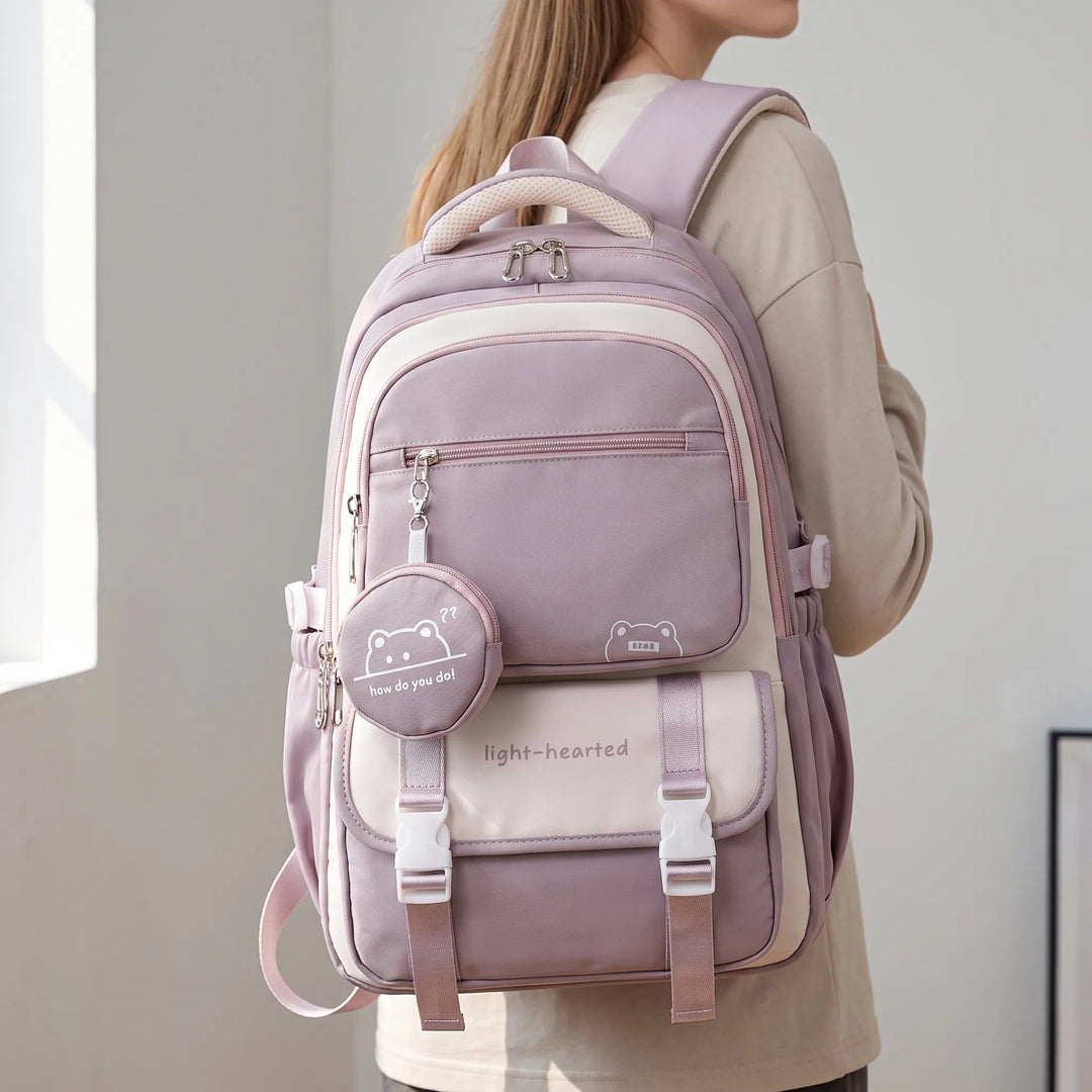 Multi-Pocket Everyday School Backpack - Stovell