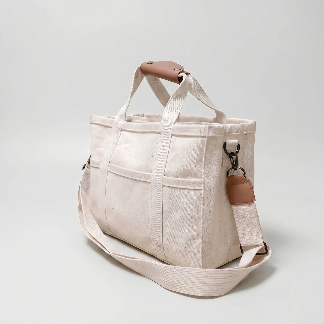 Multi-Pocket Everyday Tote Bag - Omnara
