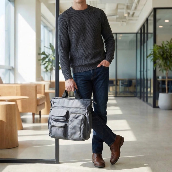 Multi-Pocket Laptop Bag - Commutrex