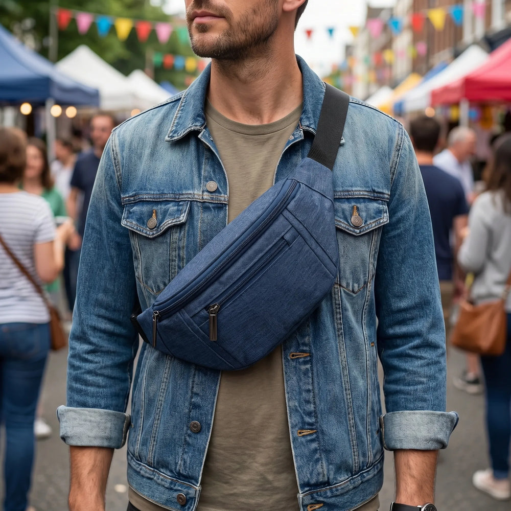 Multi-Pocket Waist Bag - Ziptrek