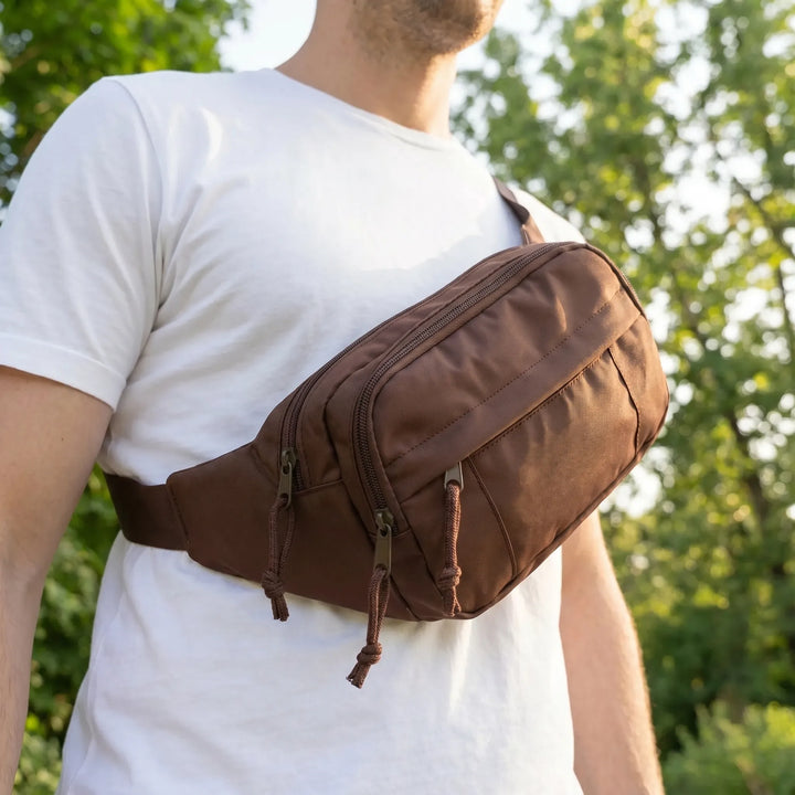 Multi-Compartment Waist And Crossbody Bag - Pockvault