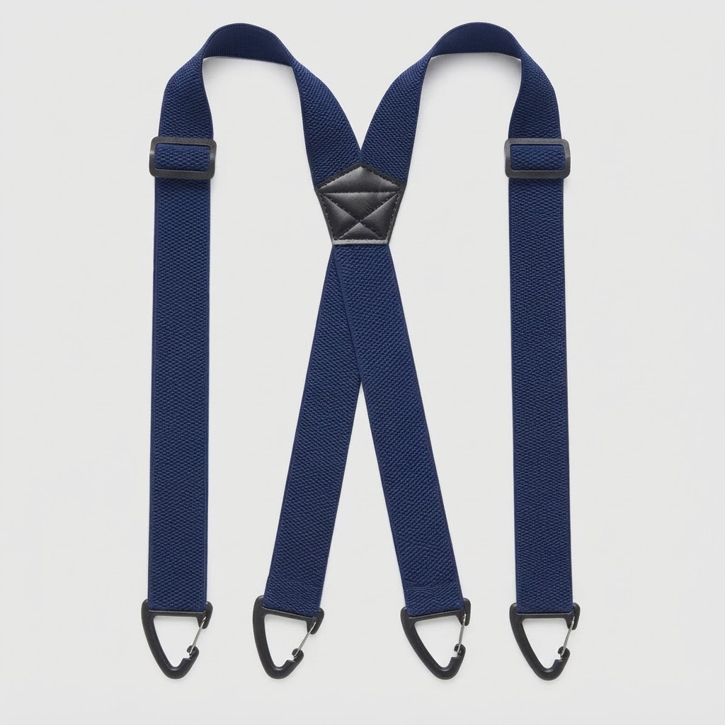 Men's Suspenders with Clip Hooks, Adjustable 65-120 cm, Y-Shape or X-Shape 11