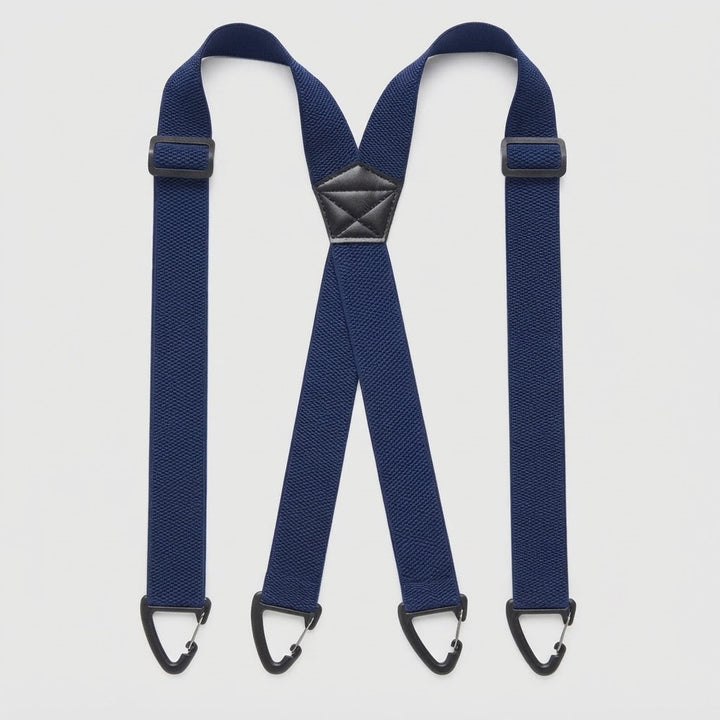 Men's Suspenders with Clip Hooks, Adjustable 65-120 cm, Y-Shape or X-Shape 11