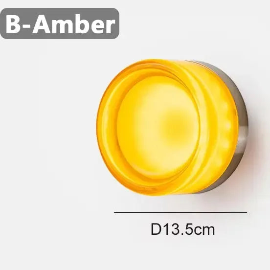 Nordic Circular Wall Lamp - Modern LED Sconce for Bedroom and Hallway 20