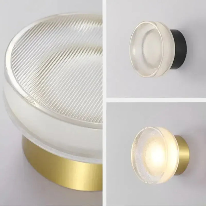 Nordic Circular Wall Lamp - Modern LED Sconce for Bedroom and Hallway 12