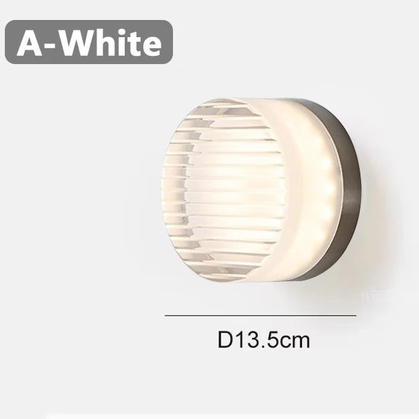 Nordic Circular Wall Lamp - Modern LED Sconce for Bedroom and Hallway 16
