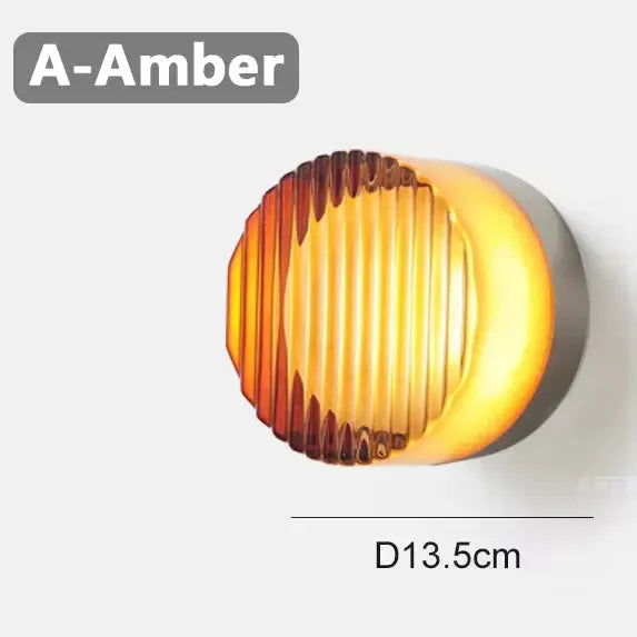 Nordic Circular Wall Lamp - Modern LED Sconce for Bedroom and Hallway 14