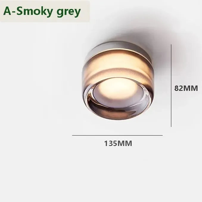 Nordic Circular Wall Lamp - Modern LED Sconce for Bedroom and Hallway 15