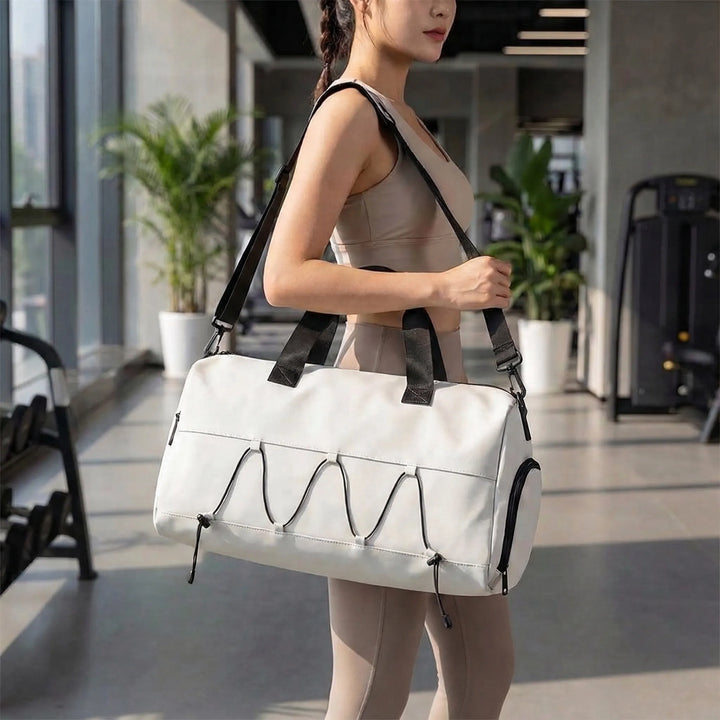 Off-White Duffel Bag - Kyrentia