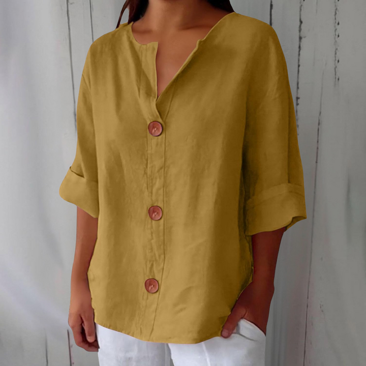 Olivia Loose Linen Blouse – Light & Comfortable Summer Top 6