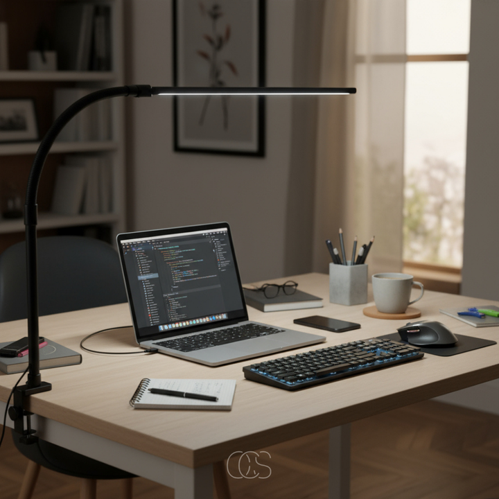 Dimmable Desk Lamp - 3 Light Colors & Adjustable Design 5