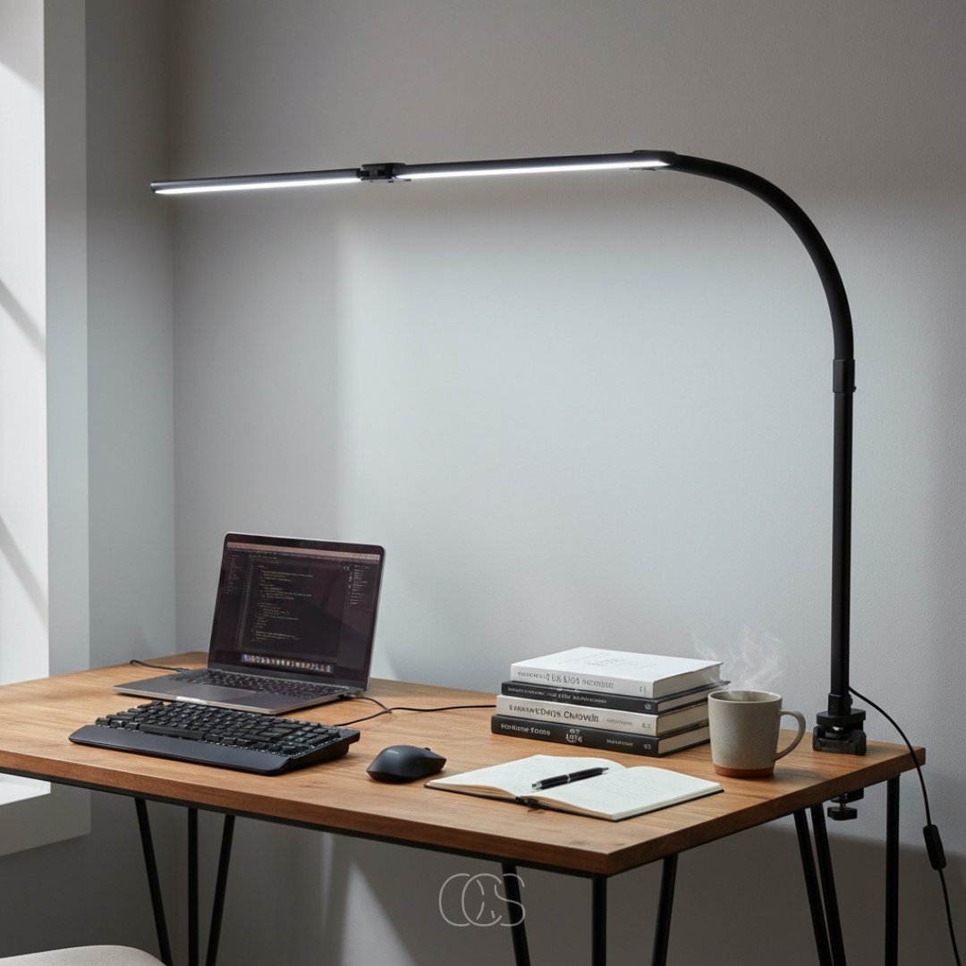 Dimmable Desk Lamp - 3 Light Colors & Adjustable Design 1