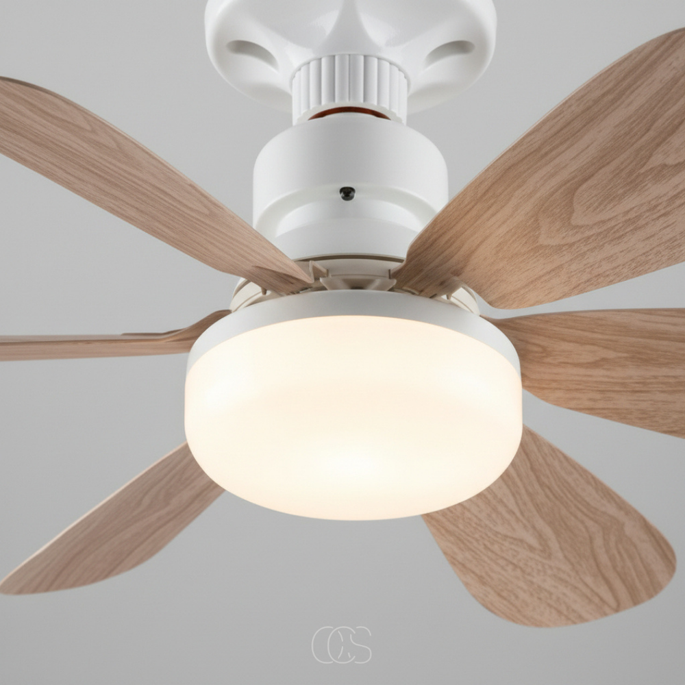 Ceiling Fan with Dimmable LED Light and Remote Control, Ultra Quiet 2