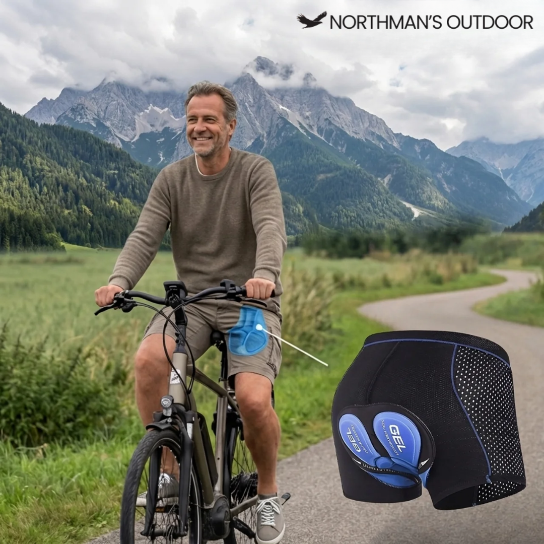 Padded Cycling Underwear – 5D Gel Cushion – Unisex 6