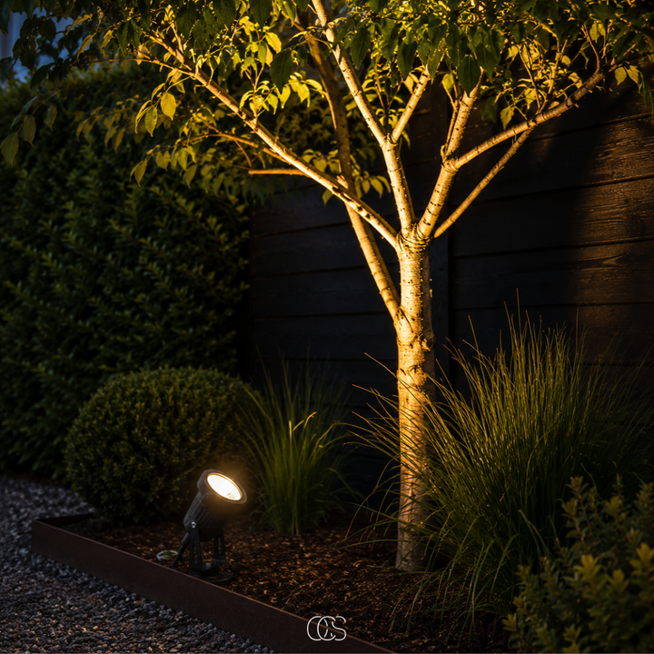 Adjustable LED Garden Spotlight with Ground Stake - 5W IP65 Waterproof for Yard, Path & Driveway 3