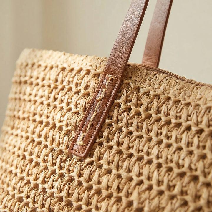 Open Weave Summer Tote - Lumara