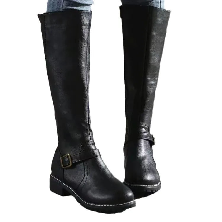 Orthopedic Women's Leather Boots with Arch Support for Comfort 5