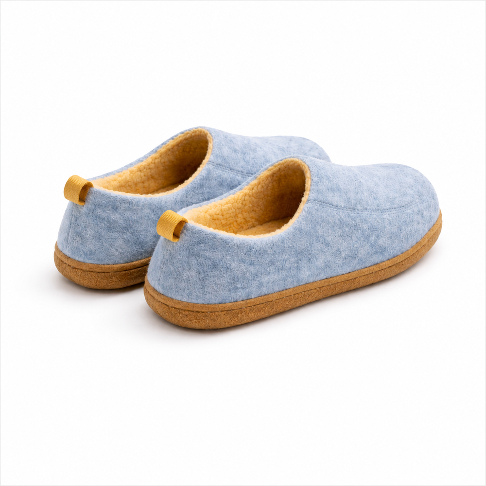 Orthopedic Unisex Indoor Slipper – Hard Sole & Fleece Support 2