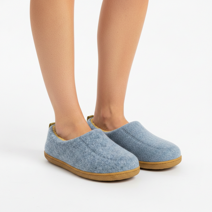 Orthopedic Unisex Indoor Slipper – Hard Sole & Fleece Support 3