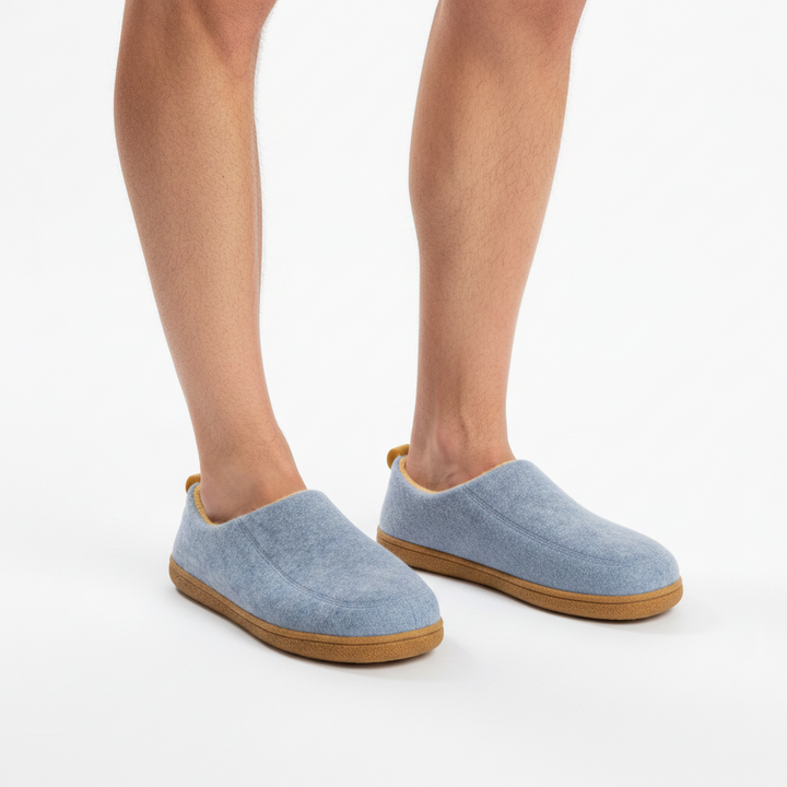 Orthopedic Unisex Indoor Slipper – Hard Sole & Fleece Support 4