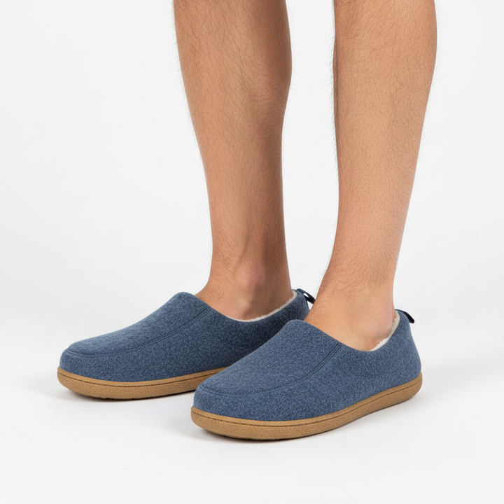 Orthopedic Unisex Indoor Slipper – Hard Sole & Fleece Support 6