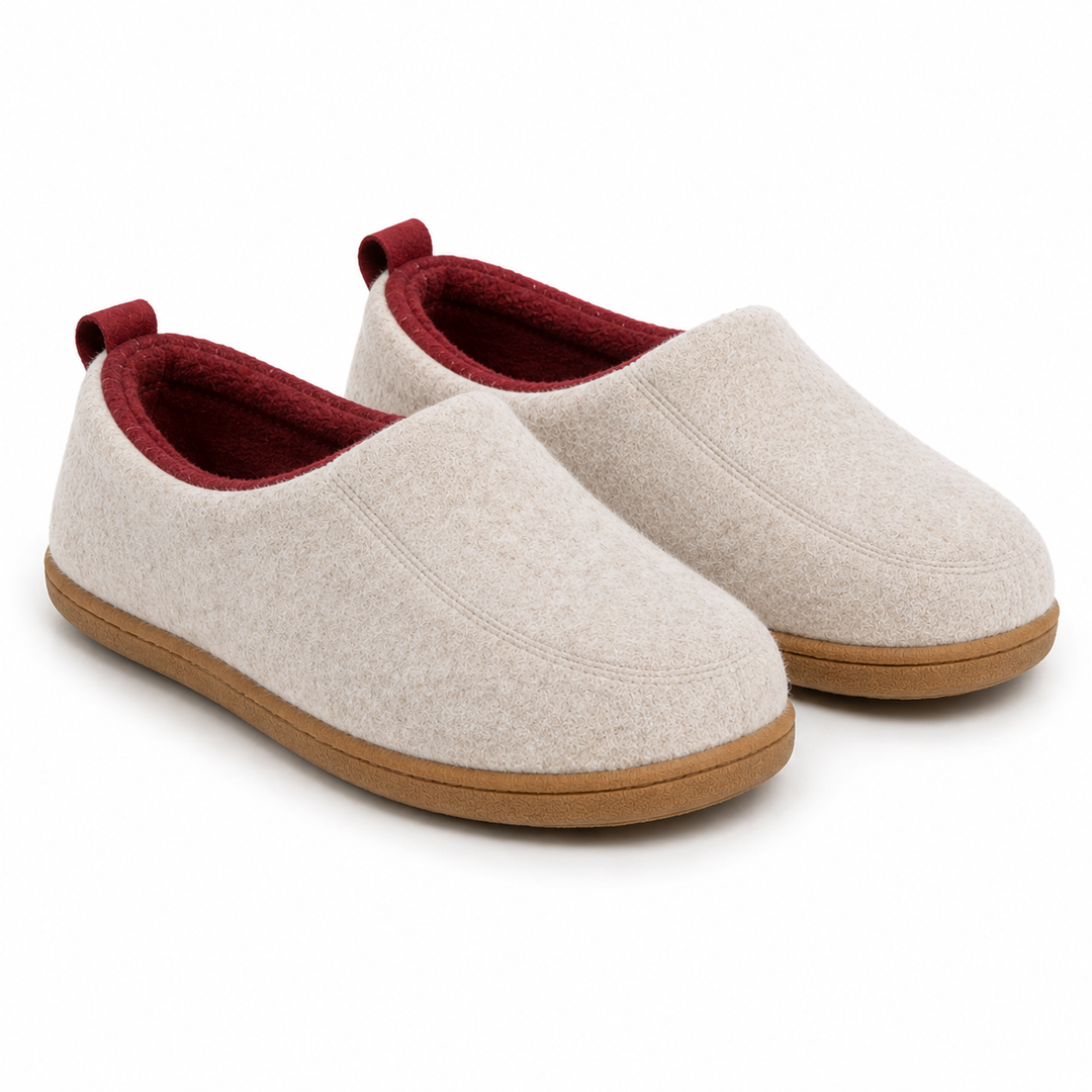 Orthopedic Unisex Indoor Slipper – Hard Sole & Fleece Support 7