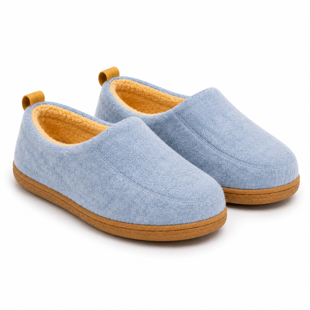 Orthopedic Unisex Indoor Slipper – Hard Sole & Fleece Support 1