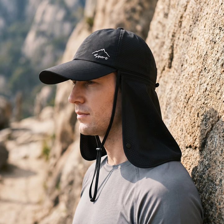 Outdoor Hat With Flap - Aeriq