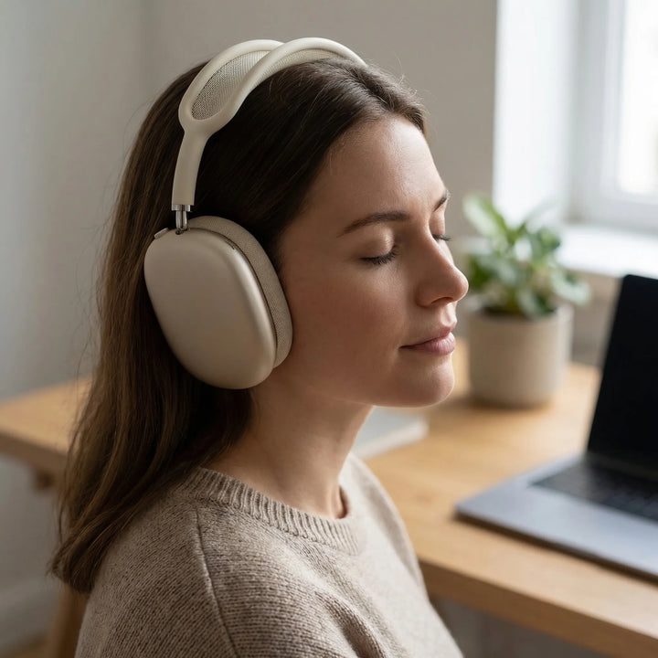Over-Ear Wireless Headphones With ANC - Audivex