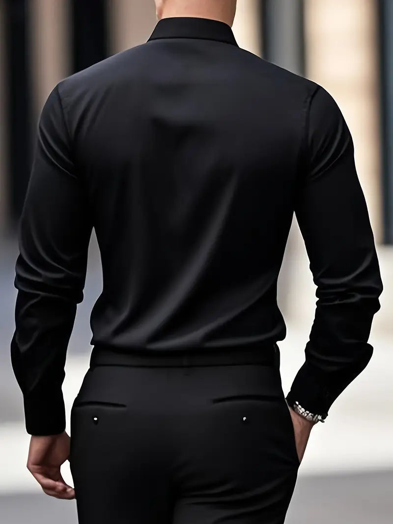 Men's Dress Shirt | Breathable & Wrinkle-Resistant 15