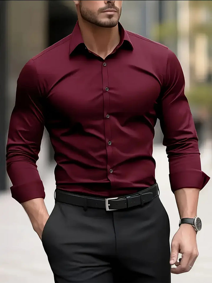 Men's Dress Shirt | Breathable & Wrinkle-Resistant 3