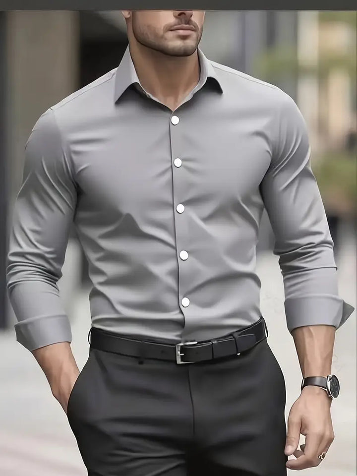 Men's Dress Shirt | Breathable & Wrinkle-Resistant 5