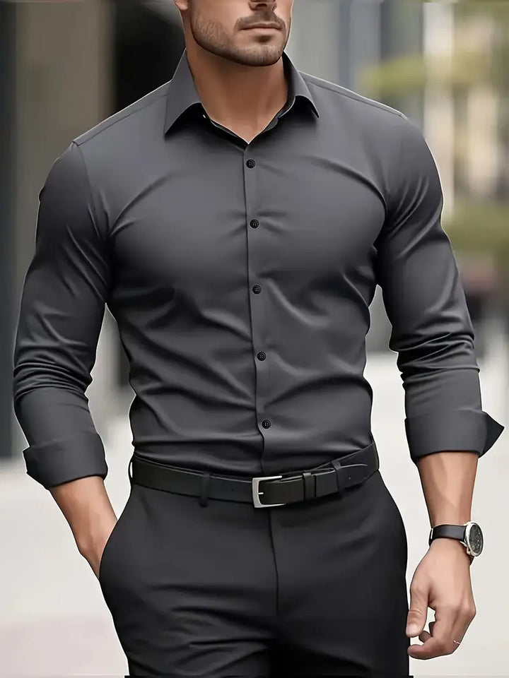 Men's Dress Shirt | Breathable & Wrinkle-Resistant 6