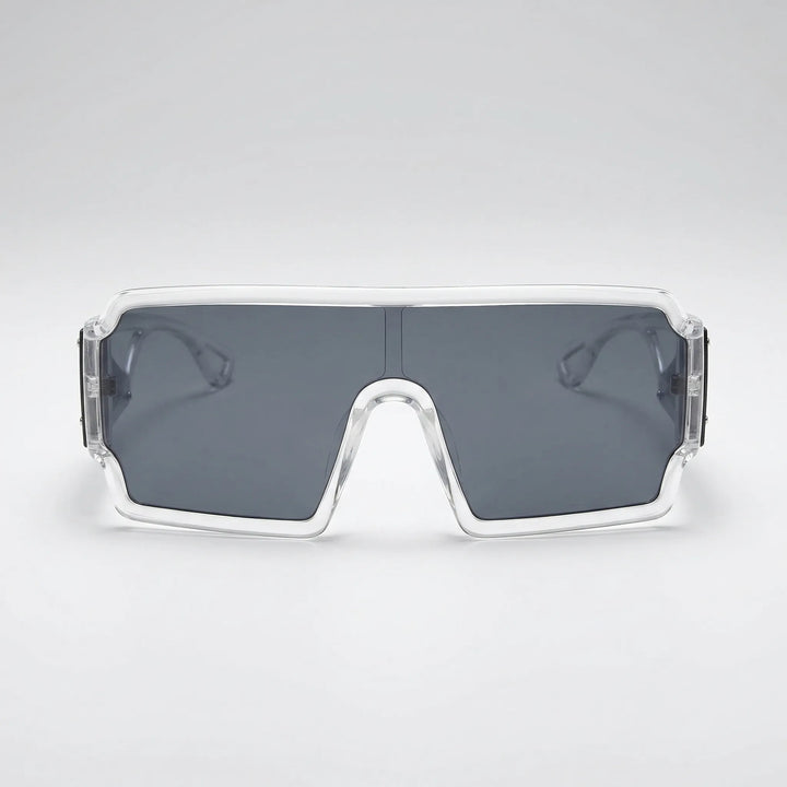 Oversized Shield Sunglasses - Kintura