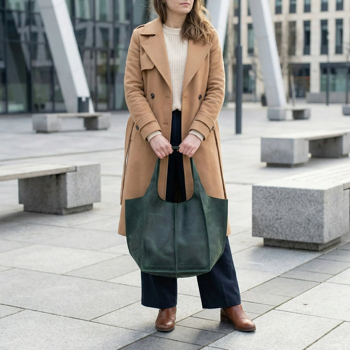 Oversized Shoulder Tote - Volara